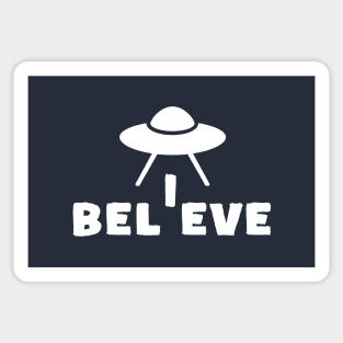 Believe UFO Sci Fi Sticker